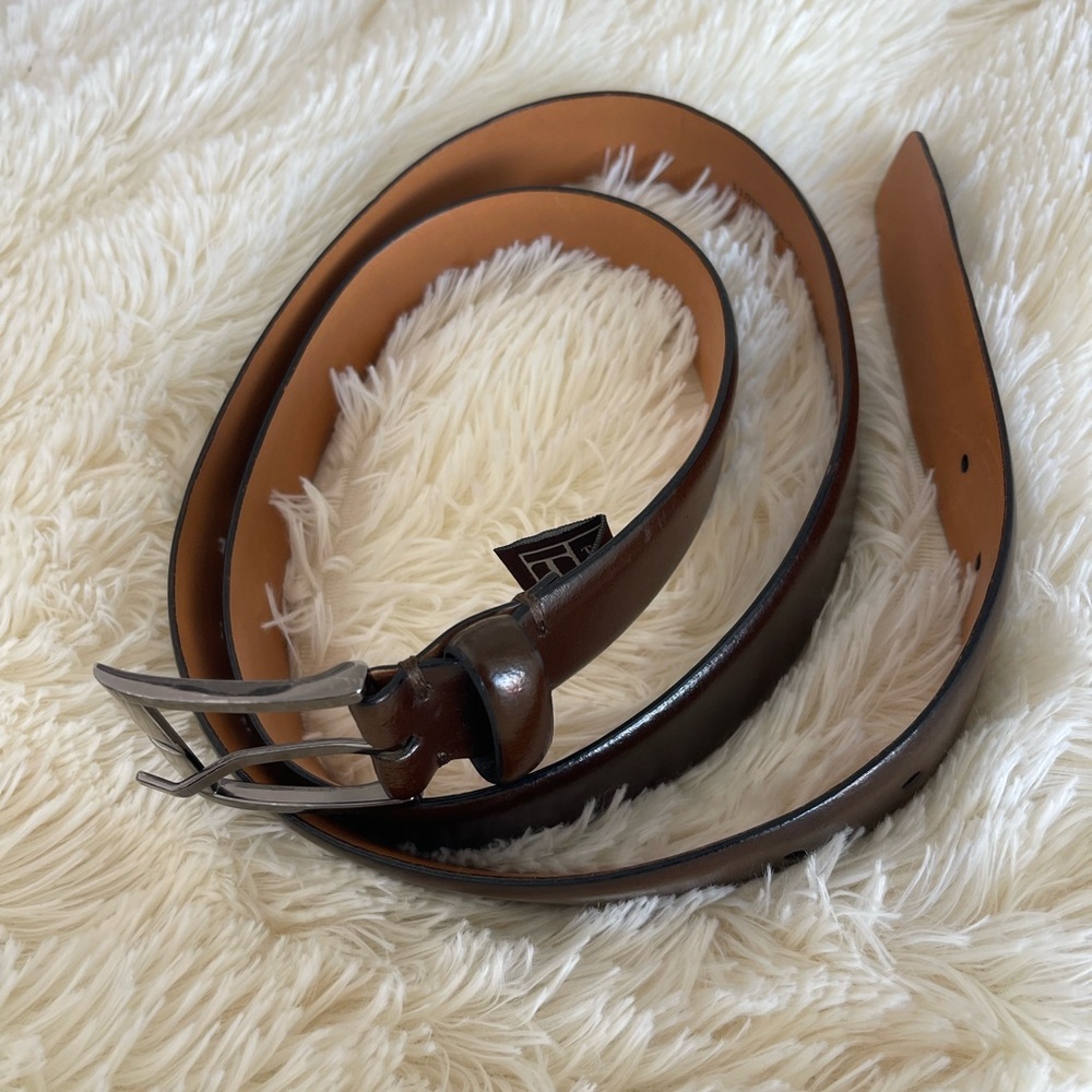 Trafalgar Brown Leather Belt